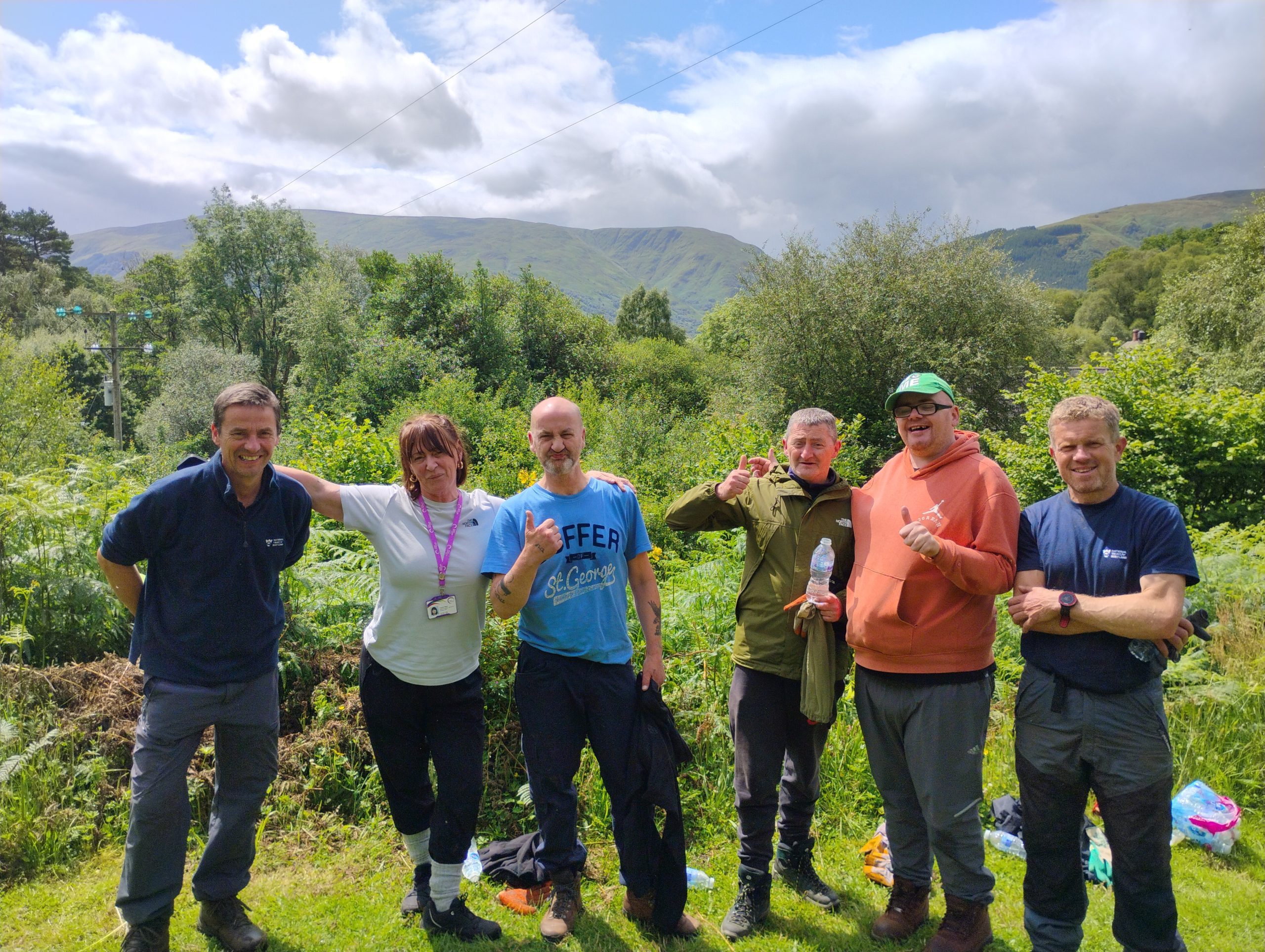 The team at Ben Lomond
